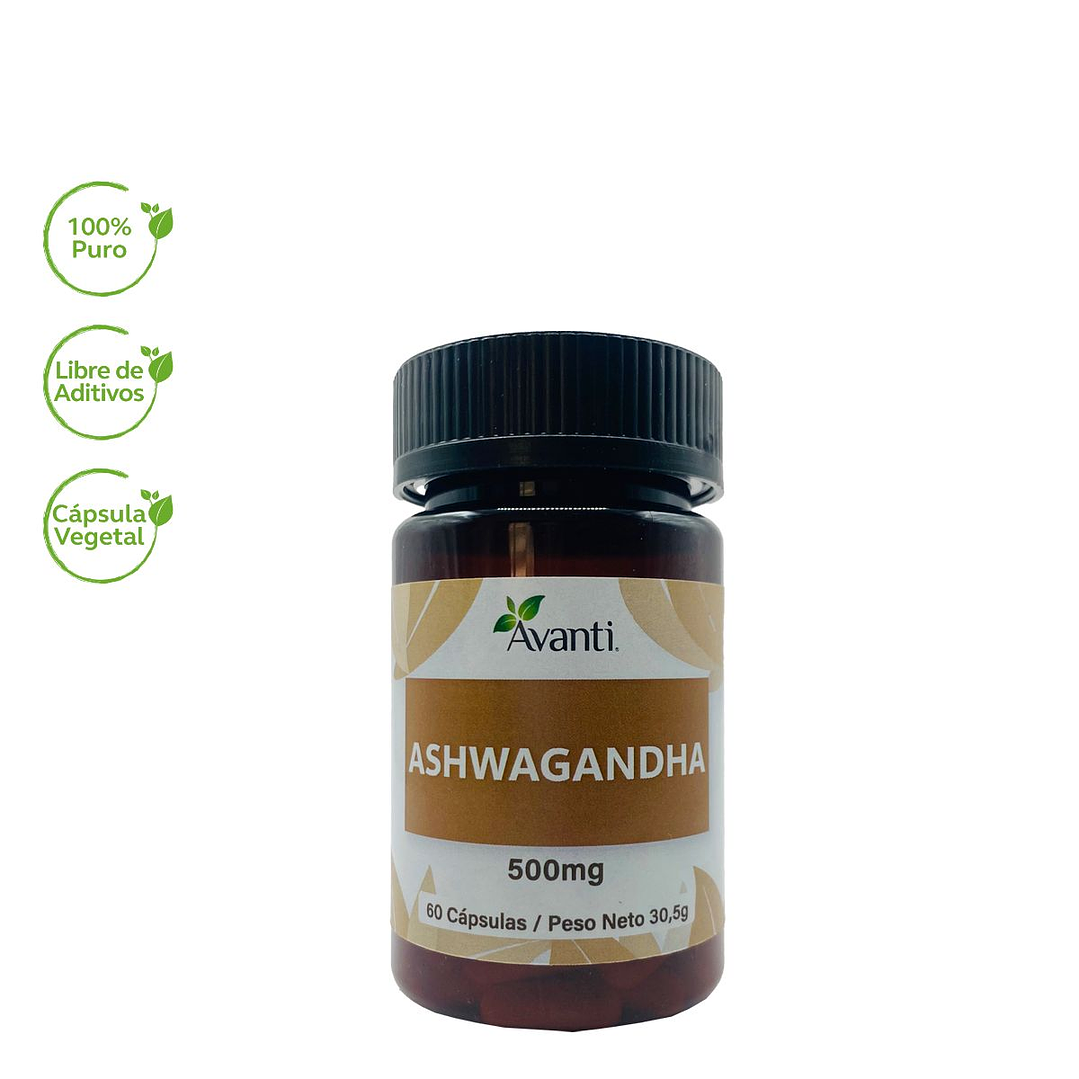 Ashwaganda, 60 cápsulas vegetales 3