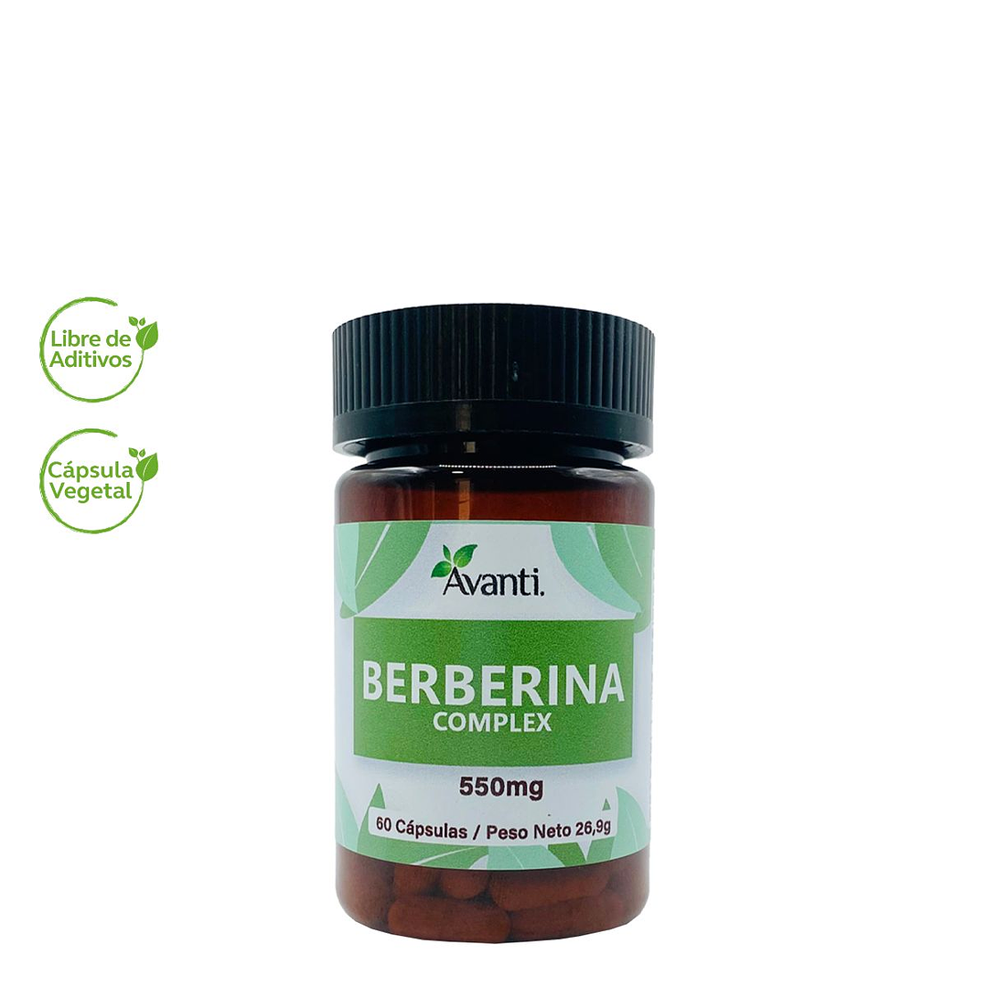 Berberina Complex, 60 cápsulas vegetales 3