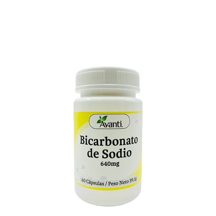 Bicarbonato de Sodio, 60 cápsulas 3