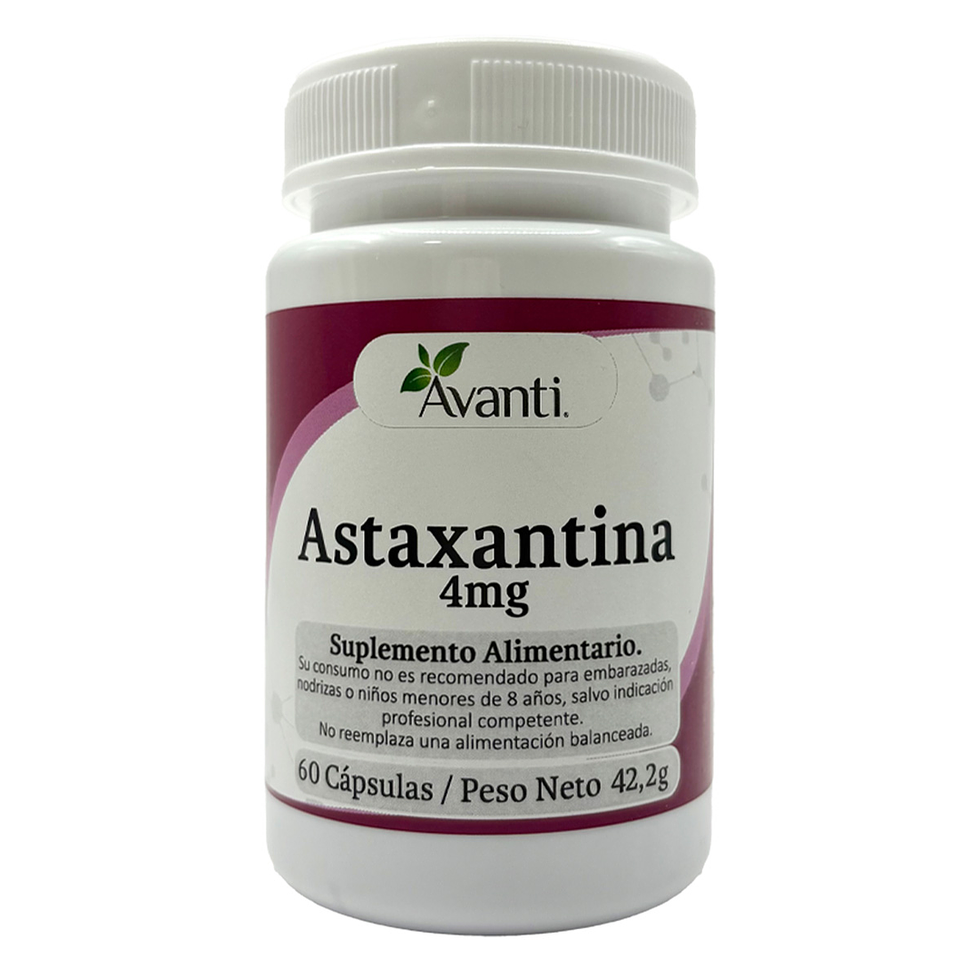Astaxantina 4mg, 60 cápsulas blandas 1