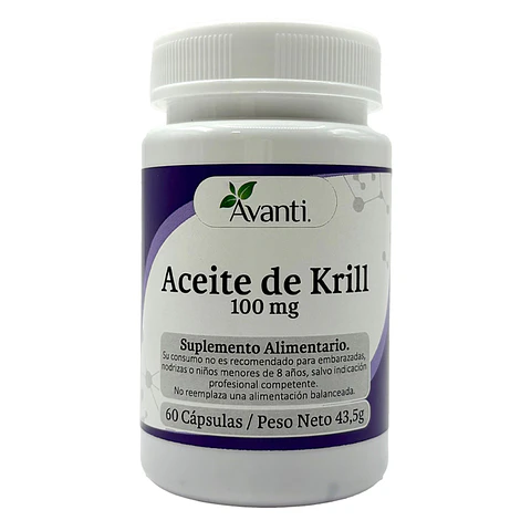 Aceite de Krill, 60 cápsulas blandas