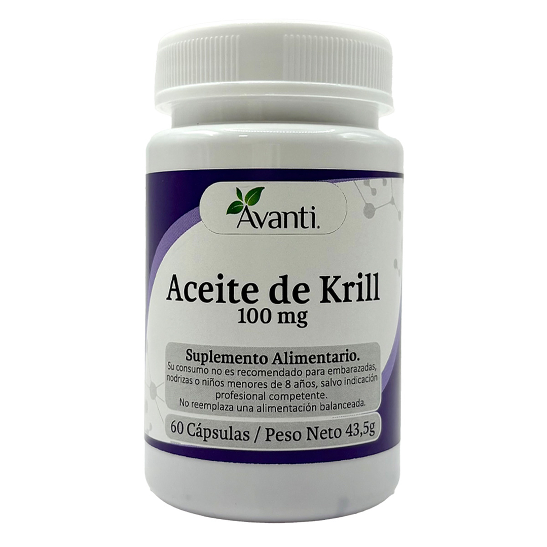 Aceite de Krill, 60 cápsulas blandas 1