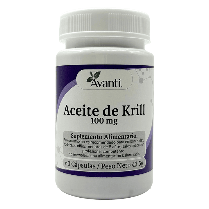 Aceite de Krill, 60 cápsulas blandas 1