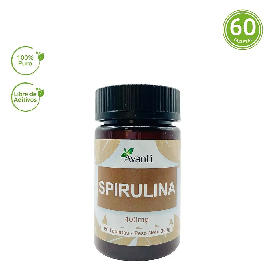 Spirulina, 60 tabletas 4
