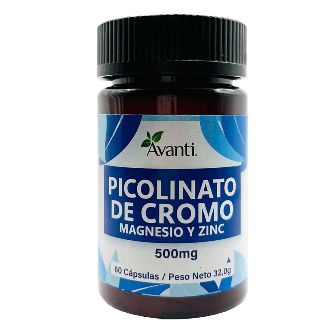 Picolinato de Cromo 200mcg, 60 cápsulas 1