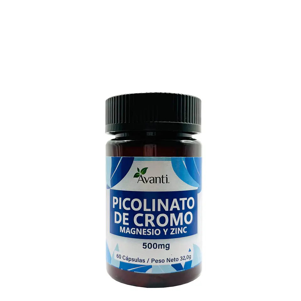 Picolinato de Cromo 200mcg, 60 cápsulas 2
