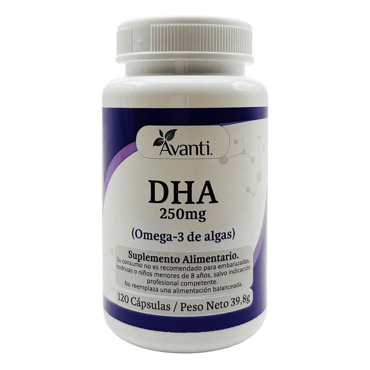 DHA Vegano (Omega-3), 120 cápsulas vegetales 1