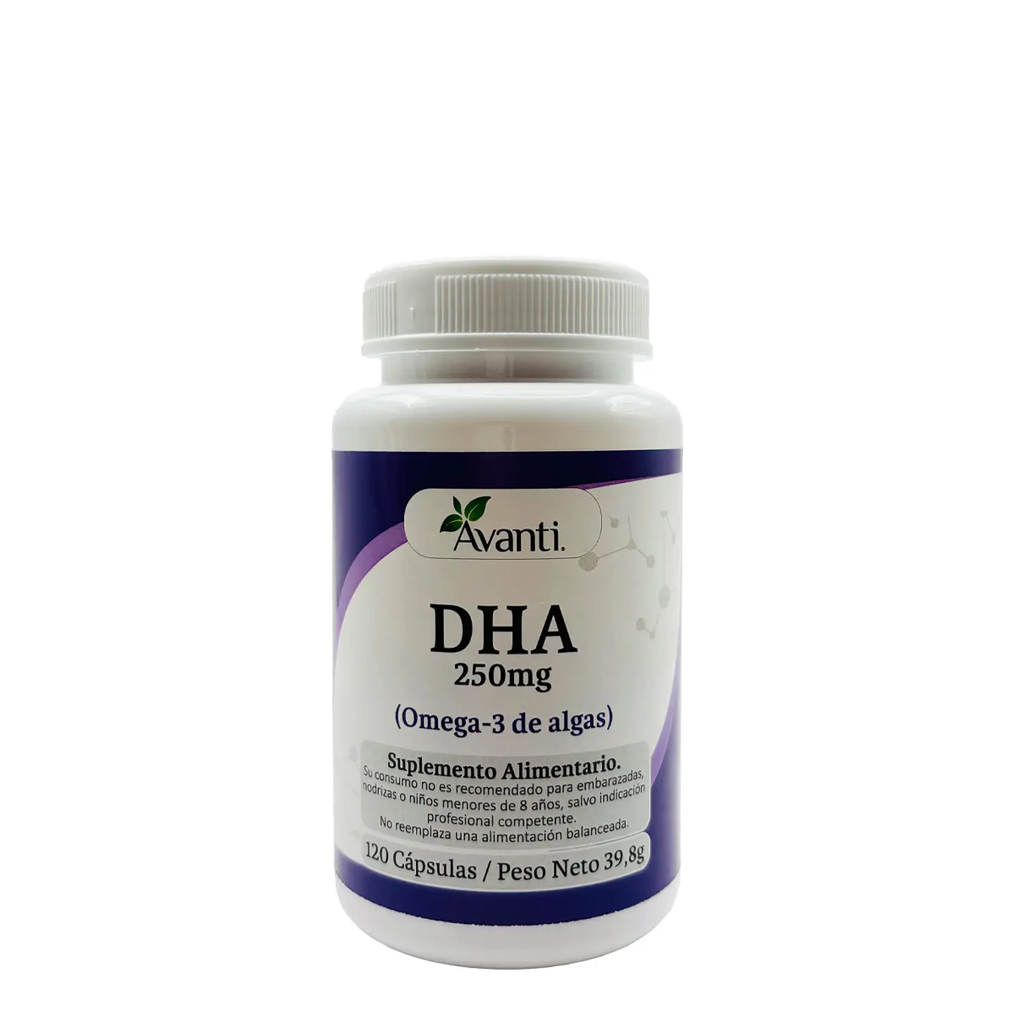 DHA Vegano (Omega-3), 120 cápsulas vegetales 2
