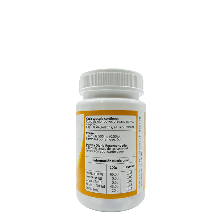 Pomelo, 60 cápsulas 3