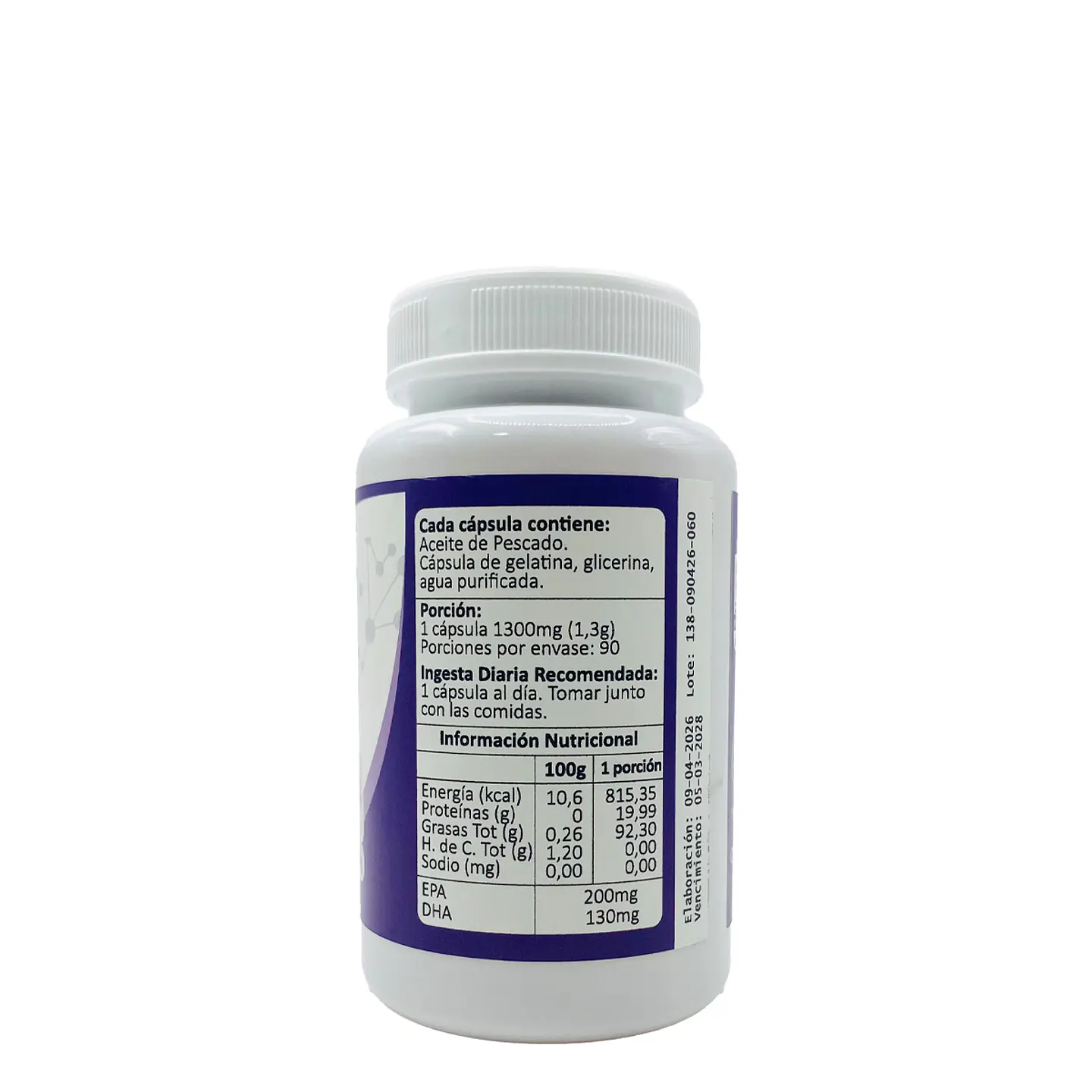 Omega-3, frasco 90 cápsulas blandas. 3