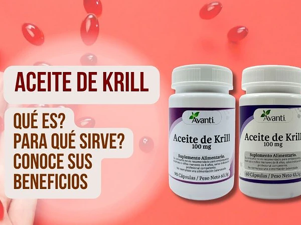 Aceite de Krill: qué es y para qué sirve?