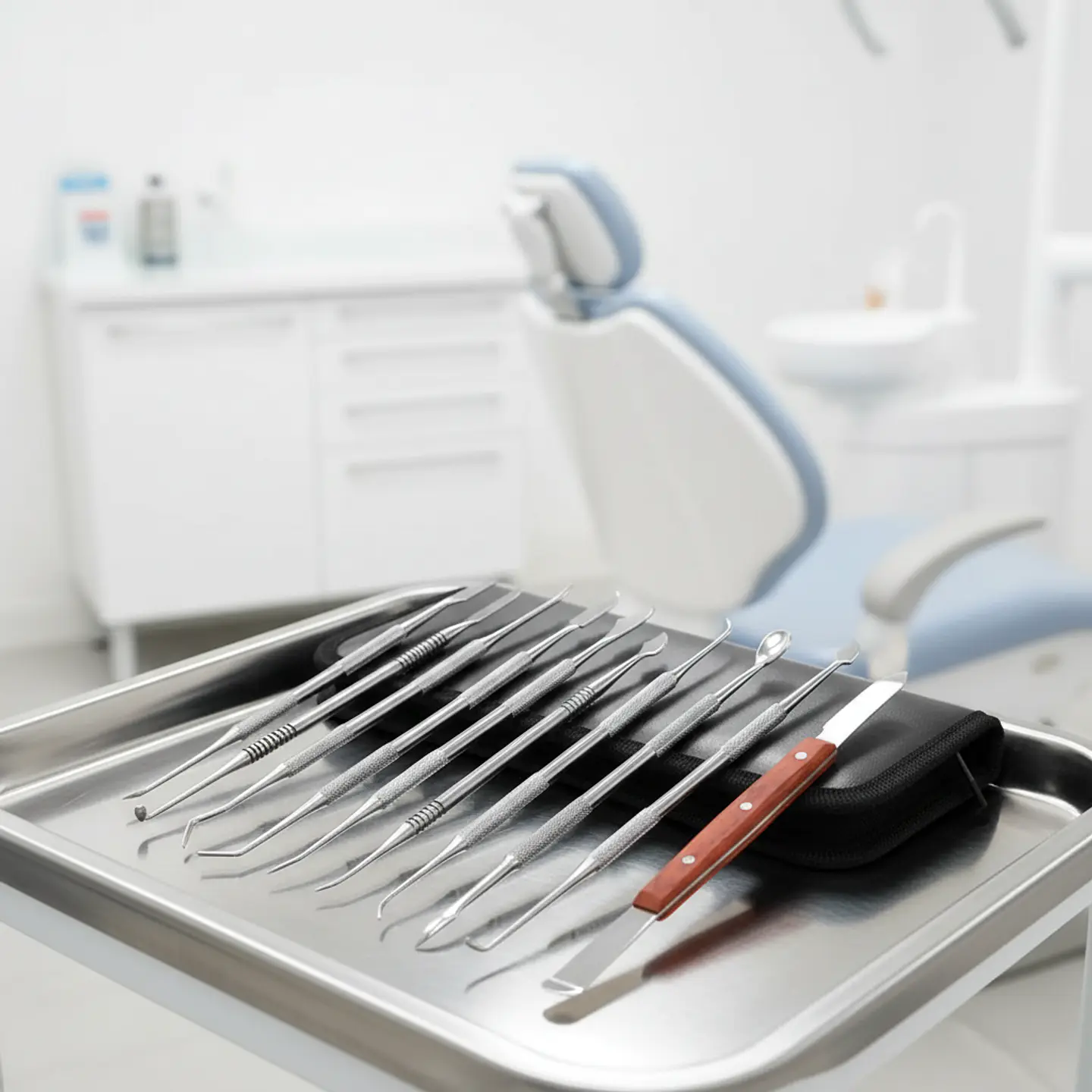 Kit de Tallado y Modelado de Cera Dental 10 Piezas con Estuche 6