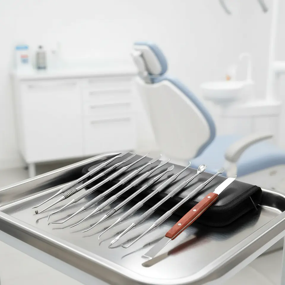 Kit de Tallado y Modelado de Cera Dental 10 Piezas con Estuche 6