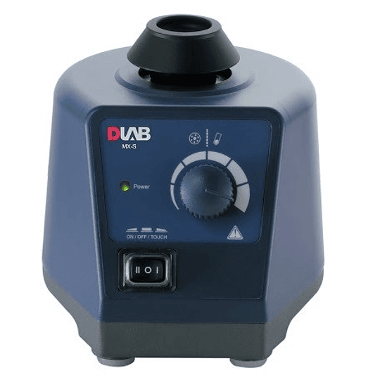Vortex Mixer DLab Modelo MX-S velocidad variable de 0 - 2500RPM, 60W.