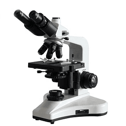 Microscopio TrinoIII, 40x-1000x, Kohler, Objetivos Planos, Trinocular, Profesional, Iluminacion Led, Veterinario, Laboratorio