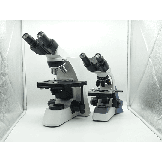 Microscopio Trinocular Kohler, Objetivos Planos, 40x-1000x, Binocular, Investigacion, Profesional, Veterinario, Laboratorio