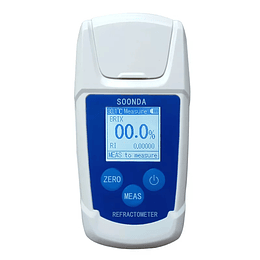 Refractometro Digital 0-32% Brix, recargable, densímetro para fruta, vino, cerveza, Alcohol, medidor de concentración de azúcar 