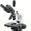 Microscopio TrinoIII, Incluye Camara 8MP, Kohler, 40x-1000x, Trinocular, Profesional, Iluminación LED, Veterinario, Laboratorio Clinico