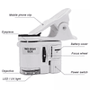 Microscopio de Clip Universal 60X LED lupa