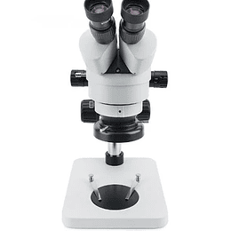 Microscopio Stereo Binocular 10x - 40x, Anillo LED, Bolso Nylon