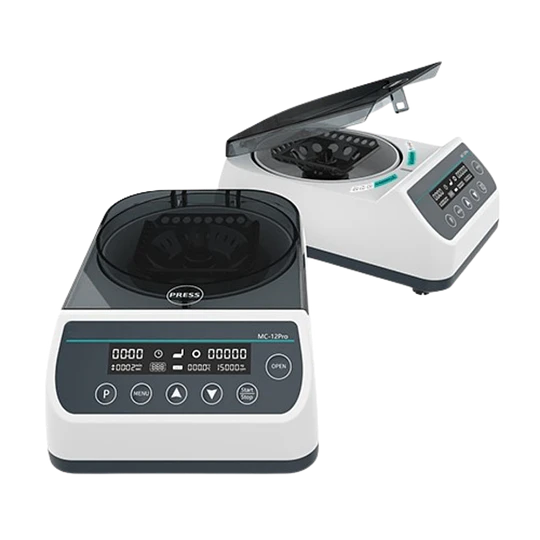 Centrifuga de alta velocidad MC-12Pro 12000 RPM MicroHematocrito, Tubos tipo Eppendorf de hasta 2 ml, Tres Rotores Incluidos, Laboratorio, Veterinario