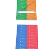 Modelo de enseñanza de doble hélice de DNA para niños, herramientas de enseñanza, juguete de Educación Temprana, Kit de prueba de registros humanos +7