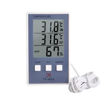 Termómetro Higrómetro Digital Sensor Temperatura Y Humedad - Impormel