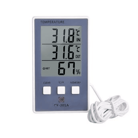 Medidor de humedad, termómetro interior Medidor de humedad