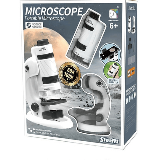 Microscopio Monocular Educacional 60-180X