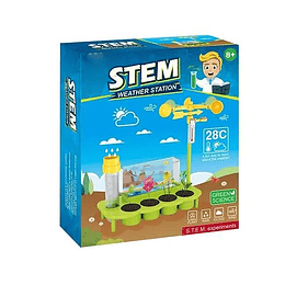 STEM WEATHER STATION kit de juguetes ciencia Estación Meteorológica +8