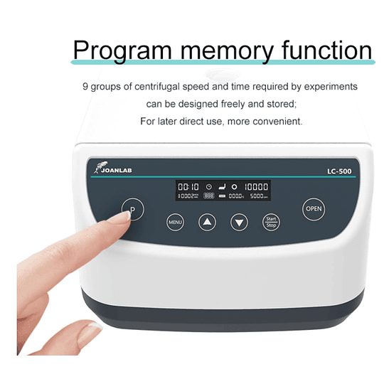 Centrifuga Da Tavolo JOANLAB Mini - 2 In 1 Per Tubi 0,2/1,5/2 Ml, Ideale Per Laboratori