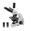Microscopio Trinocular 40x-1000x, LED 3W, Contraste de Fase Slide PH10x, PH40x, PH100x, Labquimed, veterinario, laboratorio