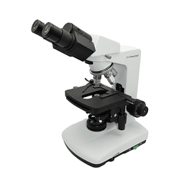 Microscopio Binocular, 40x-1000x, Siedentopf, Led 3W, Modelo B2, Educacional, Veterinario, Laboratorio