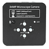 Cámara para Microscopio, Video en Full HD en PC y 2K en Monitor, 32 GB MemoriaSD, Adaptadores, Chip 38 megapixeles