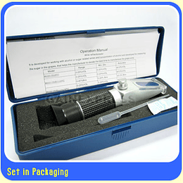 Refractometro clinico y veterinario optico manual modelo rhcn 200a [rhcn 200 atc] 
