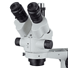 Microscopio Stereo 3.5X-100X, Camara 8MP, Zoom, Simulfocal, Stand + Boom + LED 144 BA-010T