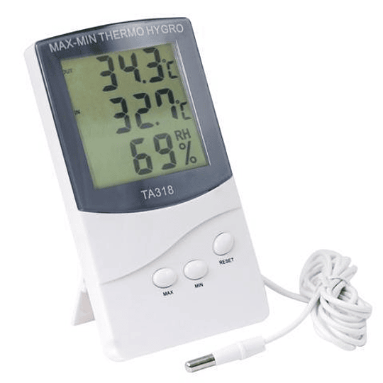 Termometro Higrometro Digital Ambiental max. min. TA318