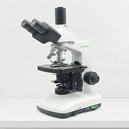 Microscopio Trinocular Profesional 1000x, Plan Acromático, Cuerpo de Metal, Modelo T2-SP, Siedentopf, Led 3W, Educacional, Veterinario, Laboratorio