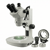Microscopio Stereo Camara 4MP, Trinocular 4x-100x, Avanzado, Profesional, Zoom, Led Transmitida e incidente, Barlow 0.5x - 2.0x, Simul Focal, Model ST-1T
