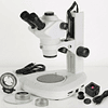 Microscopio Stereo Camara 4MP, Trinocular 4x-100x, Avanzado, Profesional, Zoom, Led Transmitida e incidente, Barlow 0.5x - 2.0x, Simul Focal, Model ST-1T