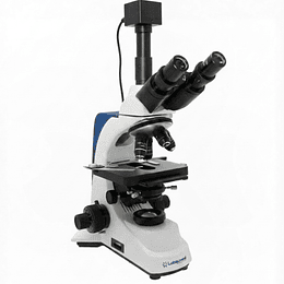 Microscopio Trinocular Camara 8MP 4K, Labquimed 40x-1000x, Modelo T1-XT, Led, Veterinario, Laboratorio, Educacional