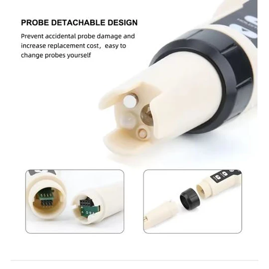 Peachimetro multi parametro 4 en 1, PH/ORP/H2 y TEMPERATURA YY-400