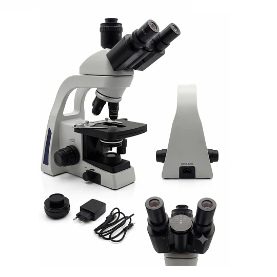 Microscopio Biológico Trinocular de 40x a 1000x T1-OMD
