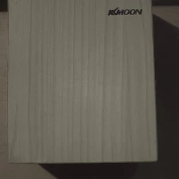 Portaobjetos con 25 muestra teñidas, Caja madera