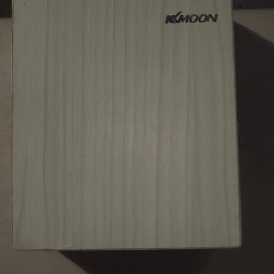 Portaobjetos con 25 muestra teñidas, Caja madera