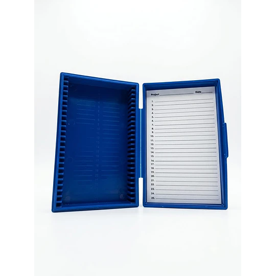 Caja para 25 porta objetos plástico