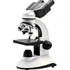 Microscopio Binocular Educacional, Dual, 40x-2500x, Led, Batería, Accesorios.