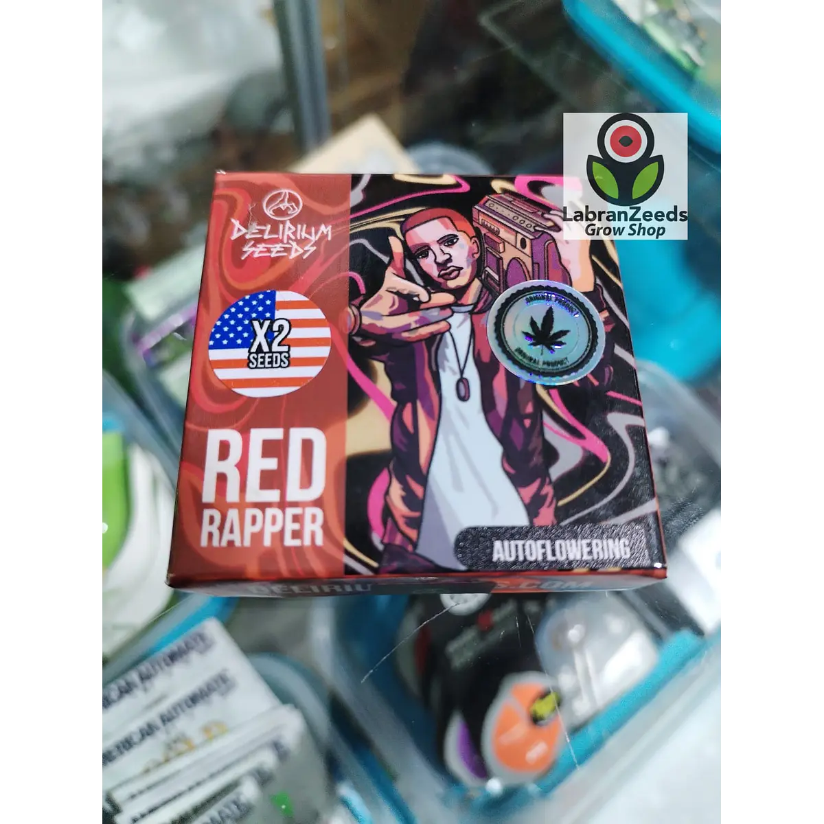 RED RAPPER AUTO X2