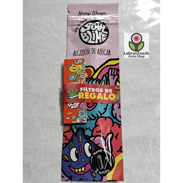 HEMP WRAPS SOULBLIME SABOR ALGODÓN DE AZÚCAR 