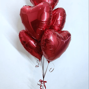 Globos de Corazón con Helio